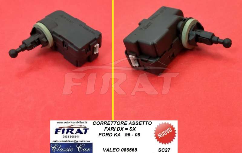 CORRETTORE ASSETTO FARI FORD KA 96 - 08 (086568)